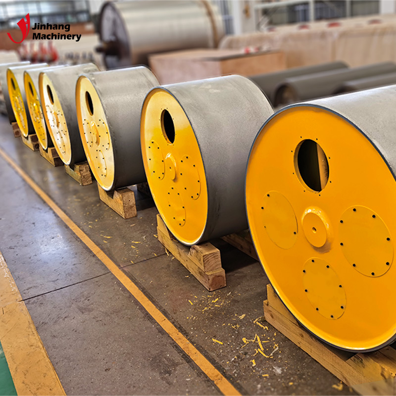 Impact resistant tungsten carbide coated test roller